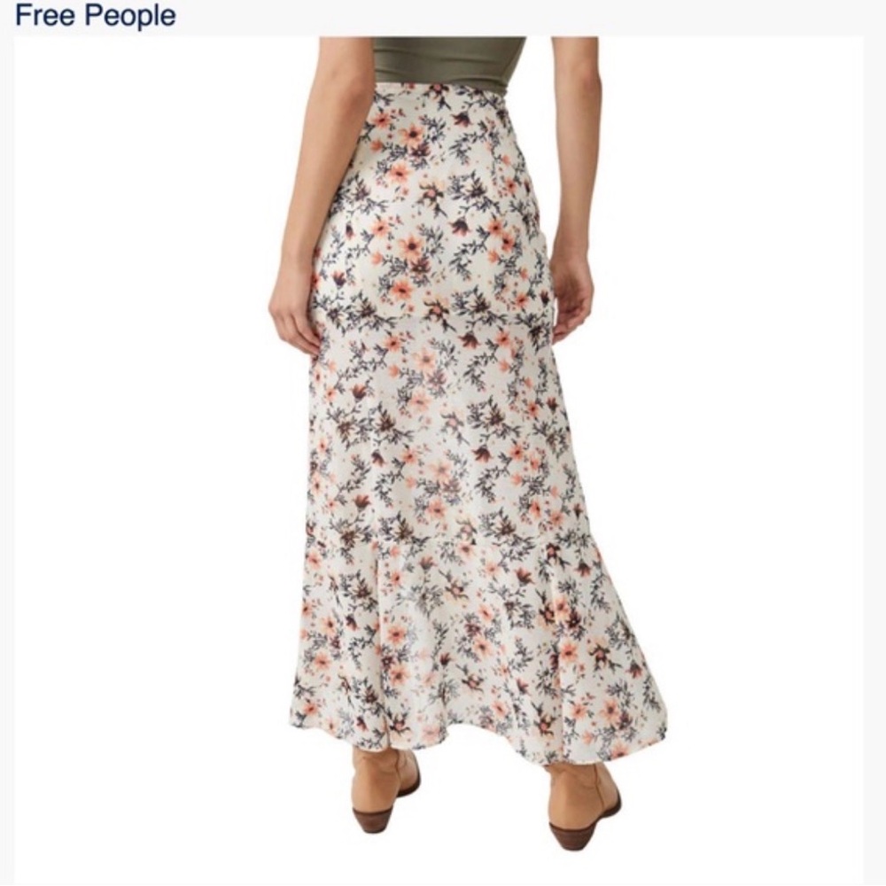 Free People Femme Edge Bohemian Maxi Skirt Women’s Size 8